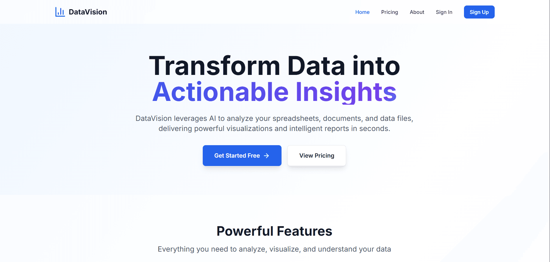 Excel Analyzer App