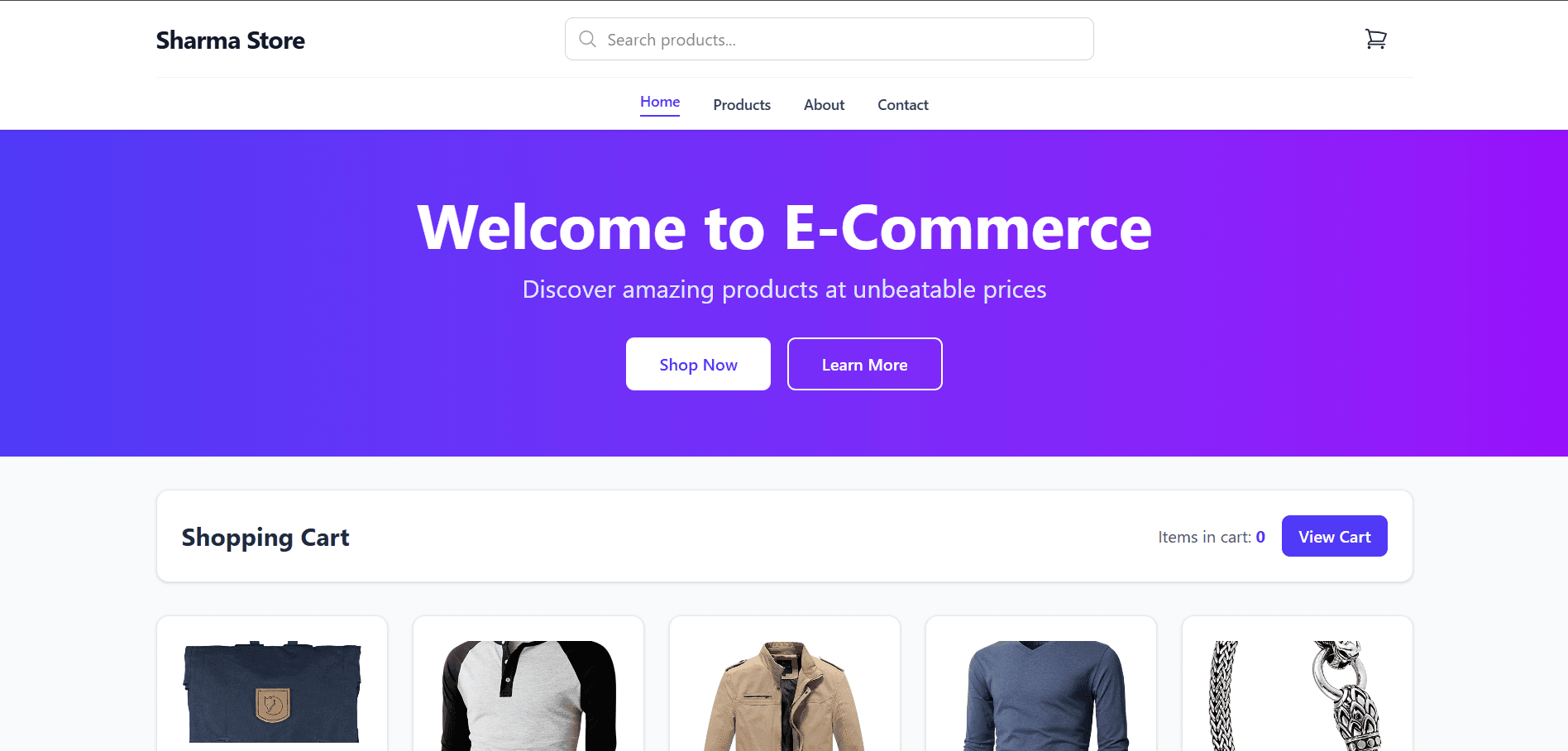 E-Commerce Platform